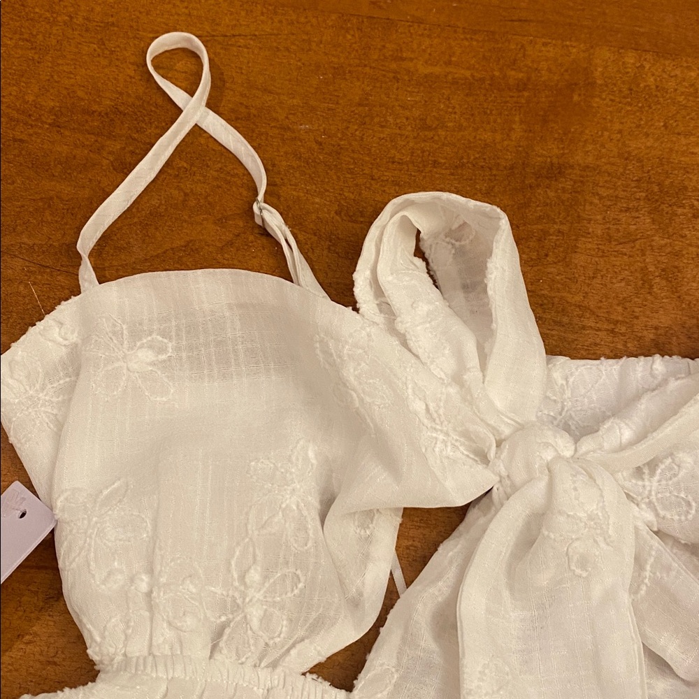 Princess Polly White Granno Sleeveless Babydoll Dress - Picture 5 of 12